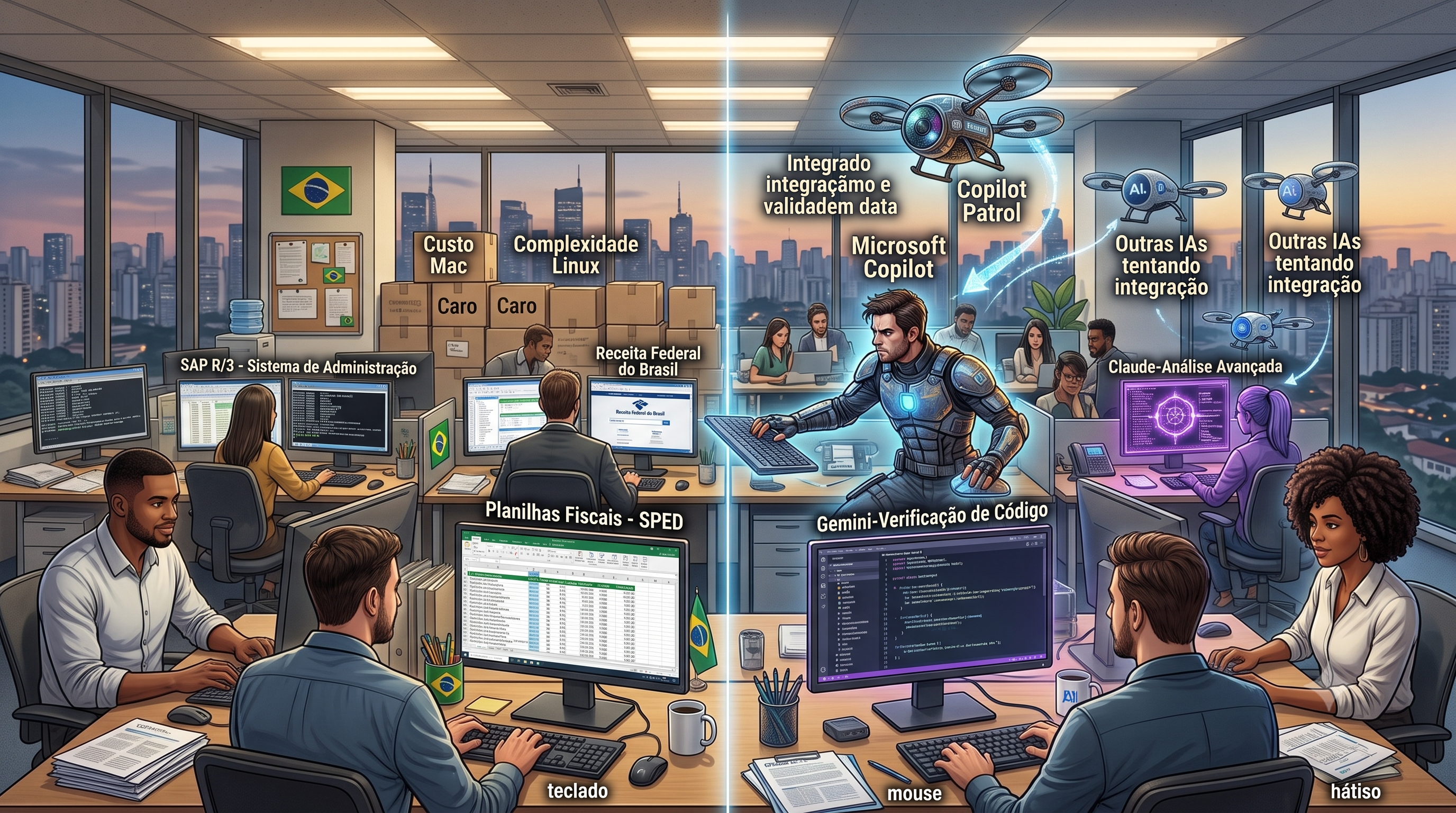Capítulo 05: A Realidade Brasileira: O Windows Inamovível