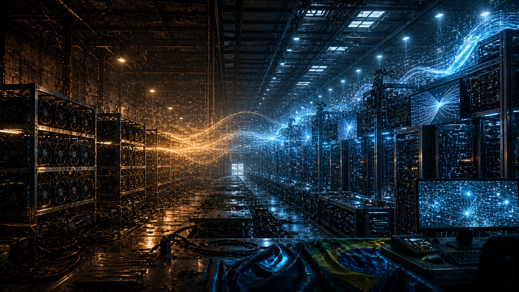 Série A Ilusão Informatizada: infraestrutura de IA e economia da atenção