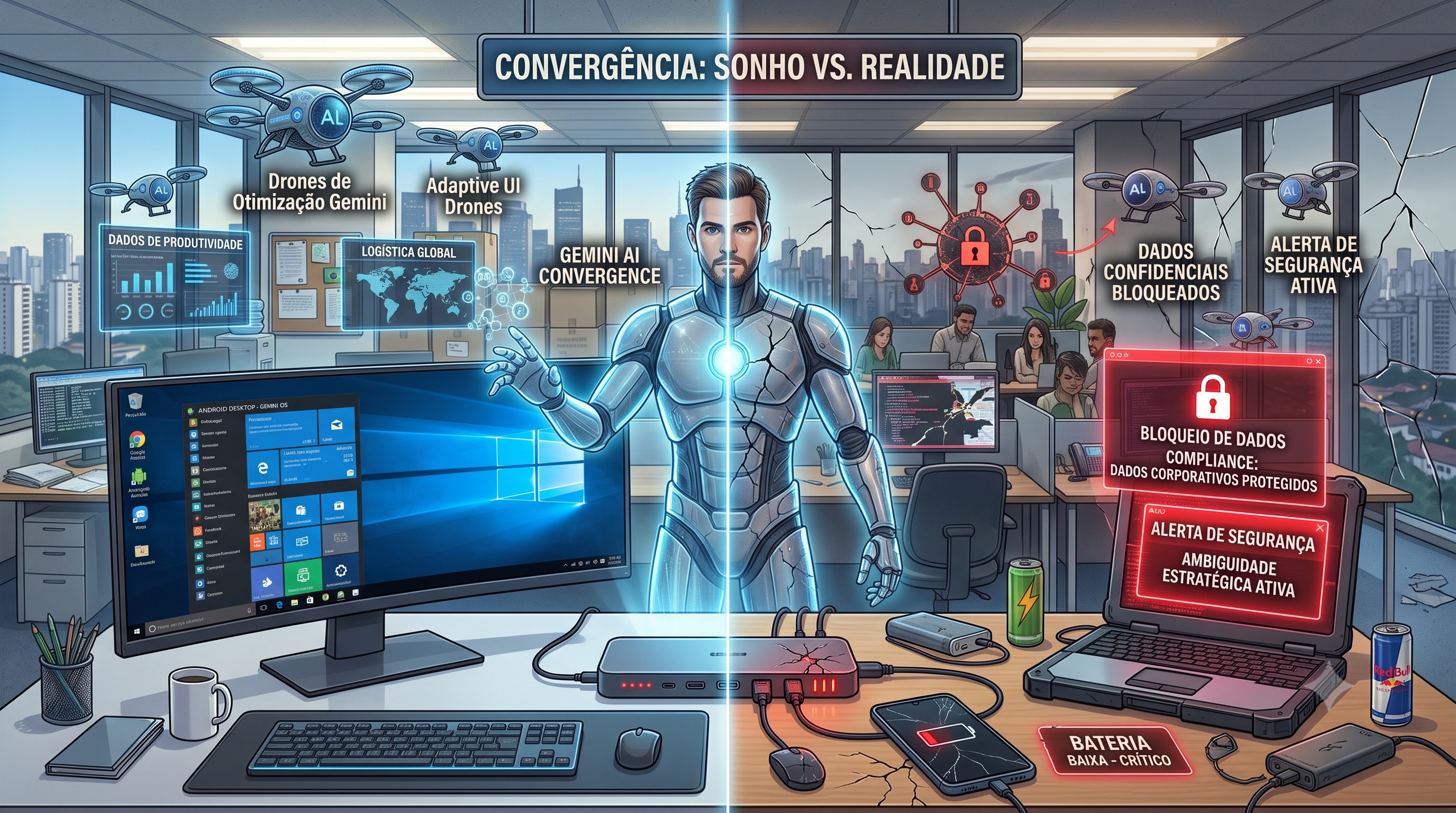 O Mito da Convergência Celular com o PC
