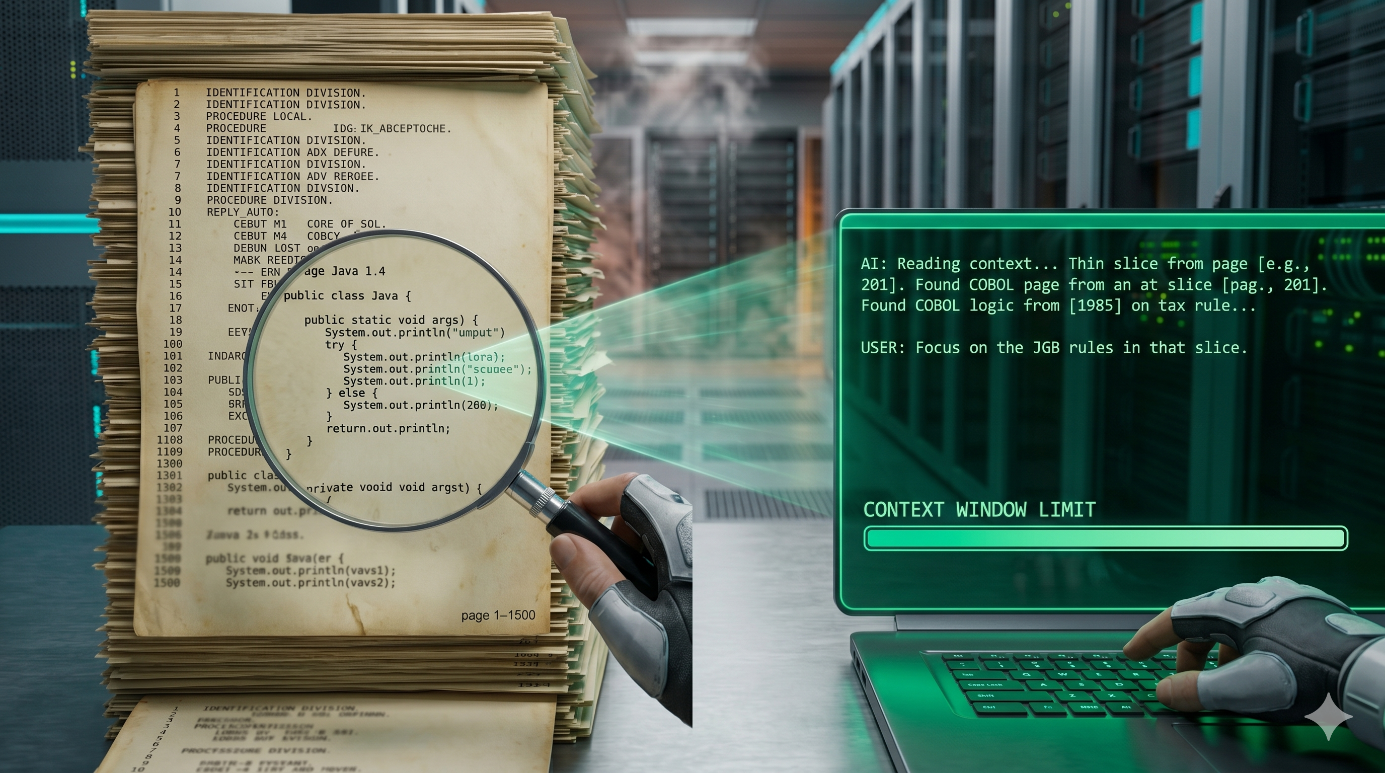 O Peso do Legado na Era dos Agentes: enciclopédia de código versus janela de contexto
