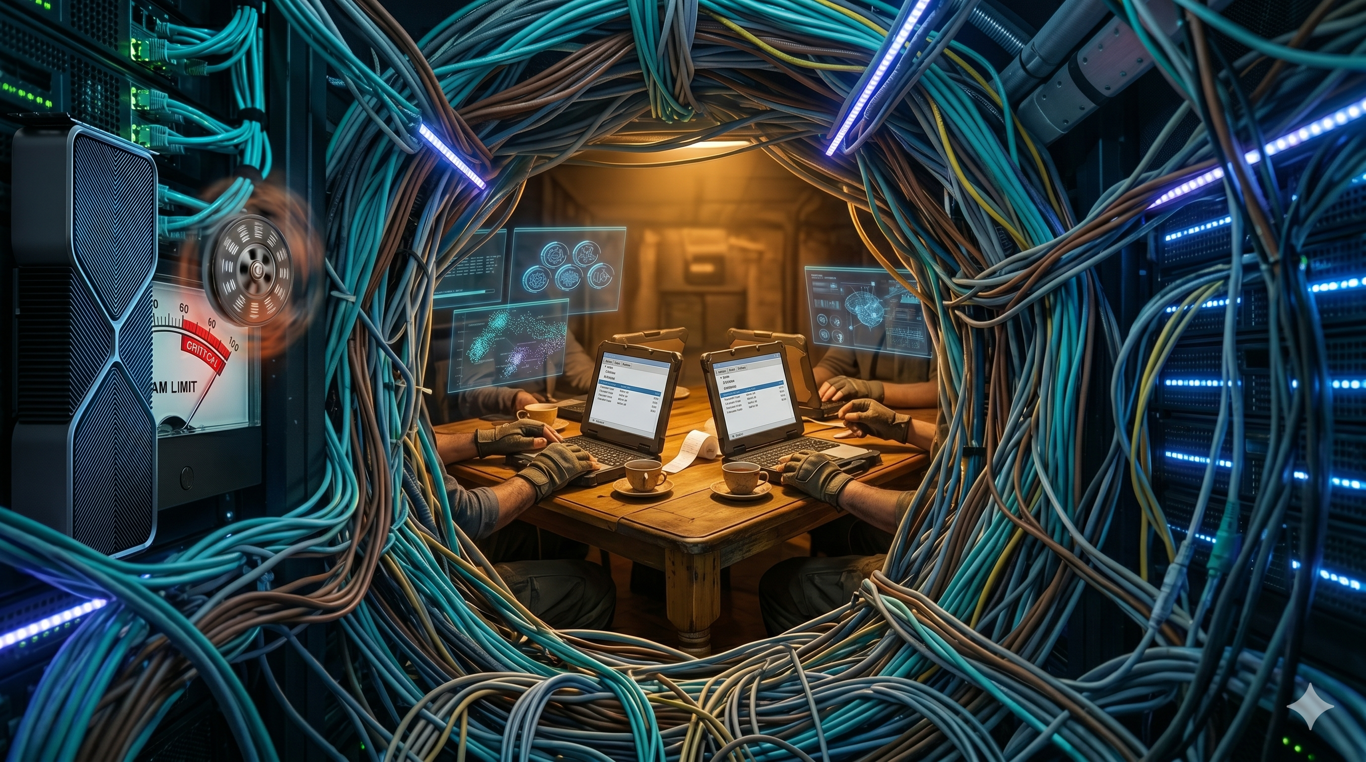 Sobrevivendo ao Mundo de Alice: PDV 2D real versus dashboards holográficos vazios