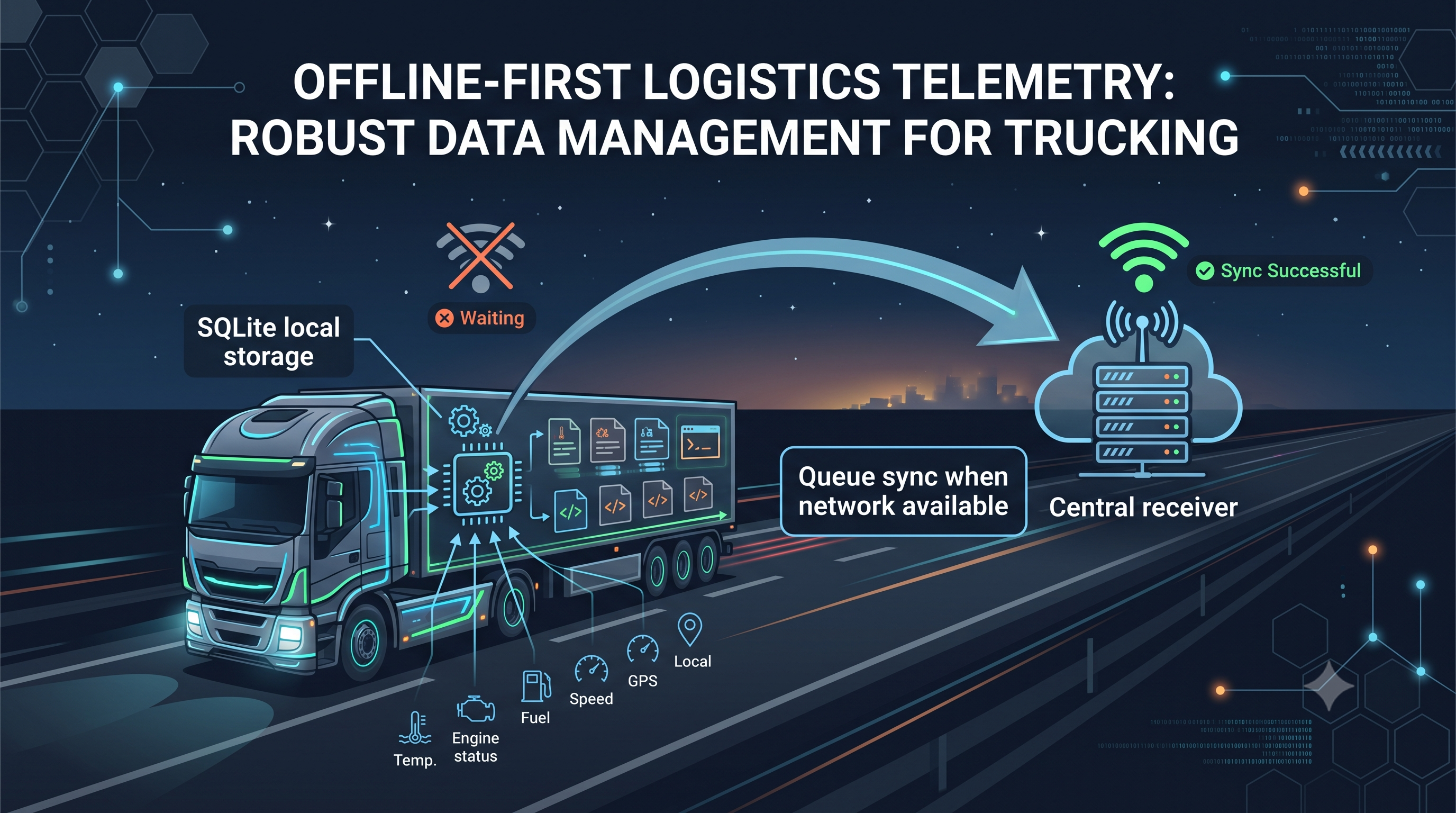 Telemetria Offline-First