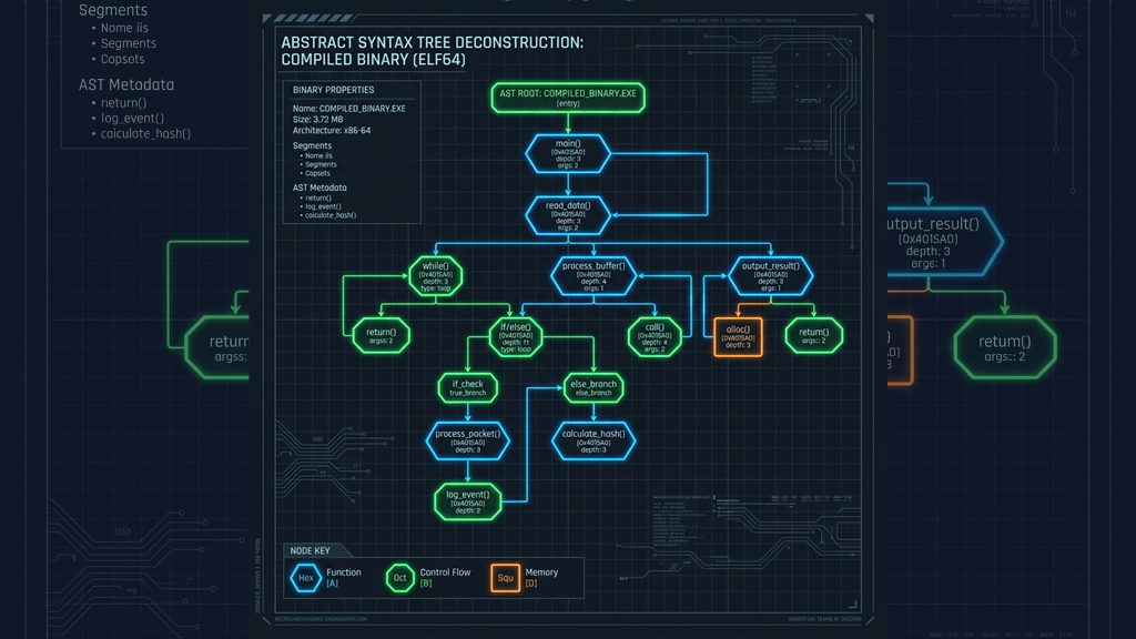 Esquema lógico de análise AST